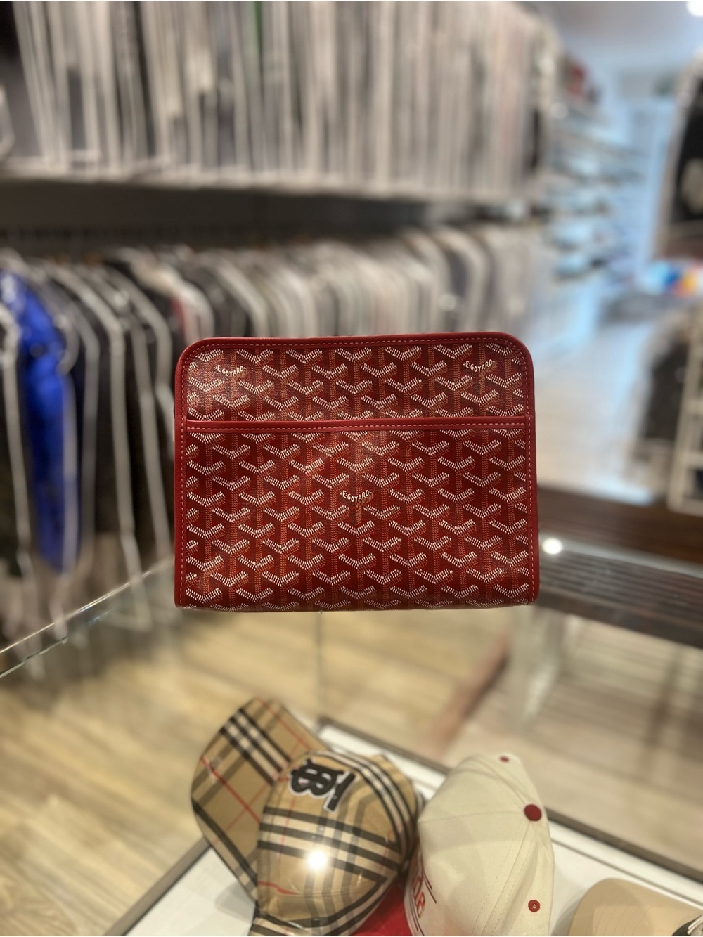 Goyard Jouvence Toiletry Bag MM Red | BRAND NEW